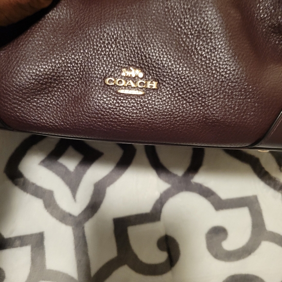 EUC Coach Oxblood Leather Lane Satchel - Picture 5 of 16